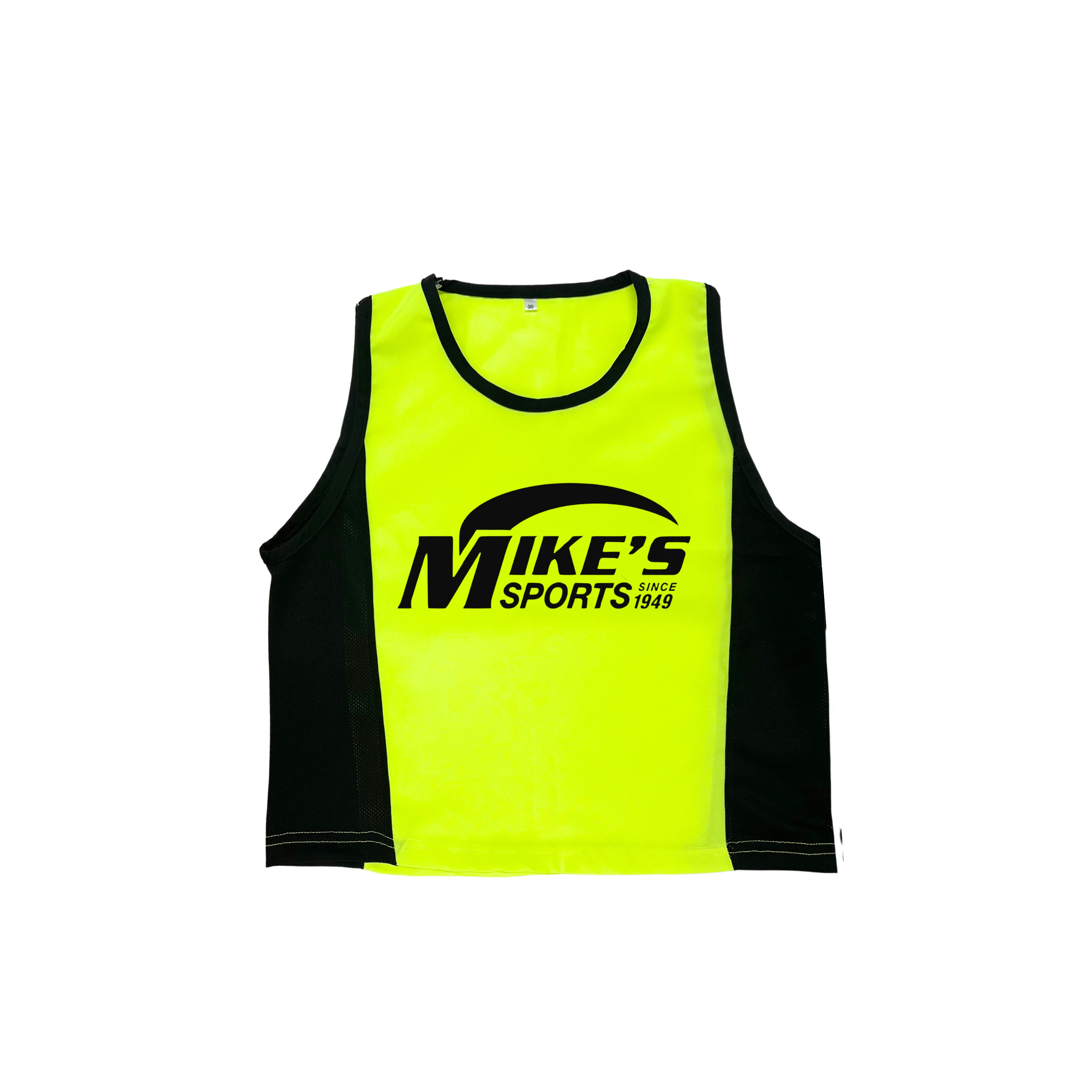 NEON BIB VESTS MIKES BRANDED (SET OF 10) - Image 3